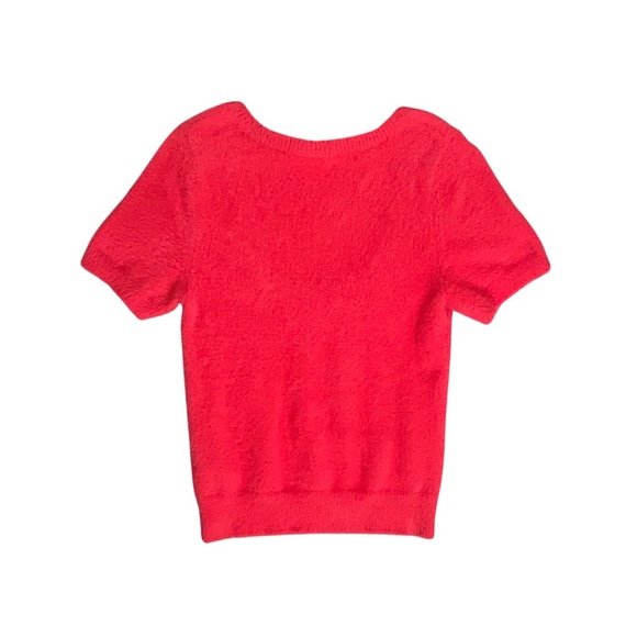 Maeve by Anthropologie red fuzzy sweater - Picture 4 of 4